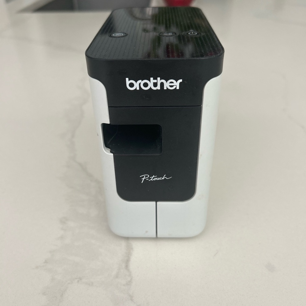 Brother P-touch Label Printer in Black and White